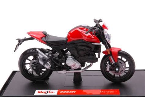 Maisto Mi Ducati Monster Red Modellino