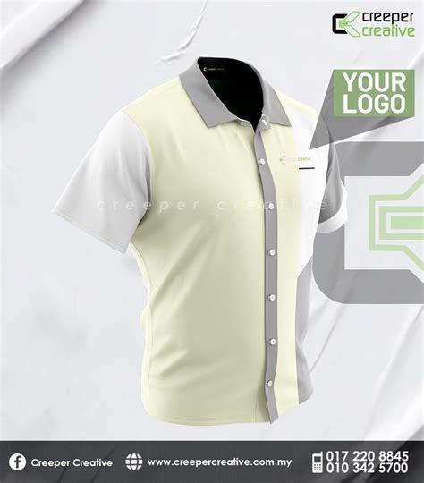 Contoh Baju Korporat Corporate Shirts Shirt Designs Uniform Design