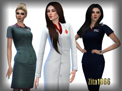 The Sims Resource - NURSE AND DOCTOR - Get to Work needed