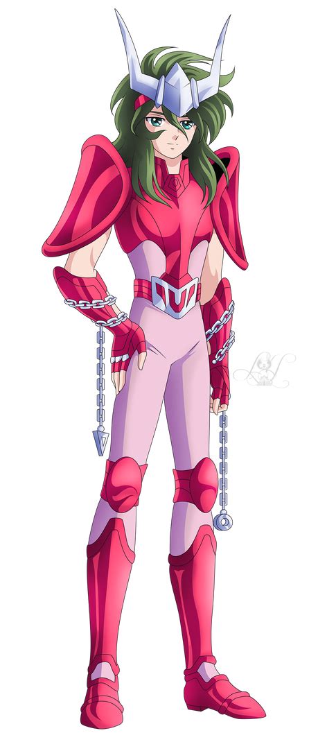 Andromeda Shun Render By LadyHeinstein On DeviantArt Saint Seiya