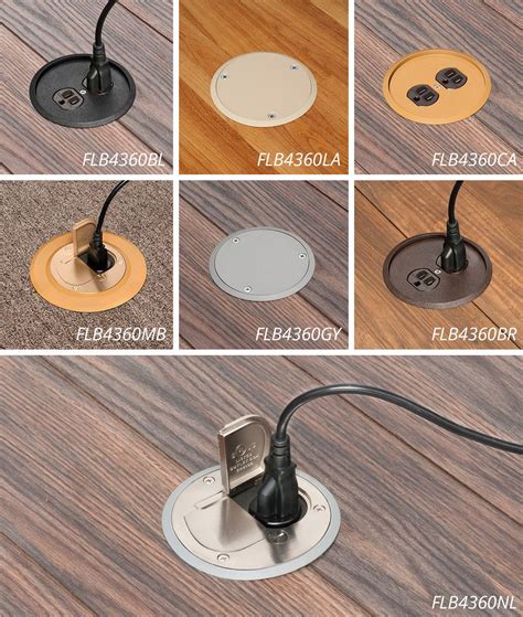 Floor Boxes Flip Up Lids Prevents Losing The Screw Top Type Lids Floor Outlets Floor