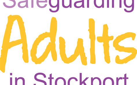 Safeguarding Adults Logo Safeguarding Adults In Stockport