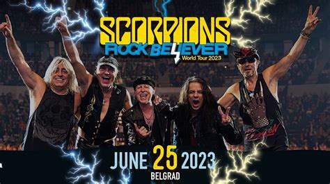 Čuvena grupa Scorpions održaće koncert u Beogradu 25 juna City Magazine