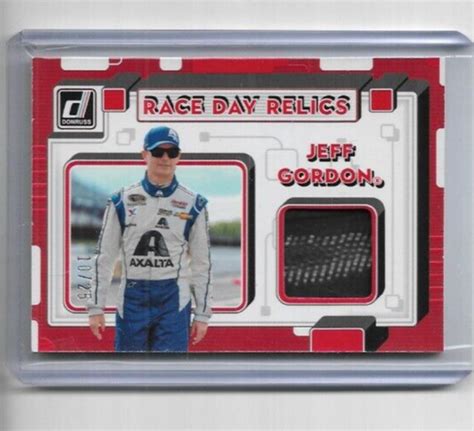 JEFF GORDON 2023 Donruss Racing NASCAR Race Day Relics Patch 10 25 B