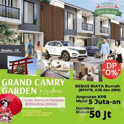 Rumah Pasuruan Grand Camry Garden Residence Perumahan Di Pandaan