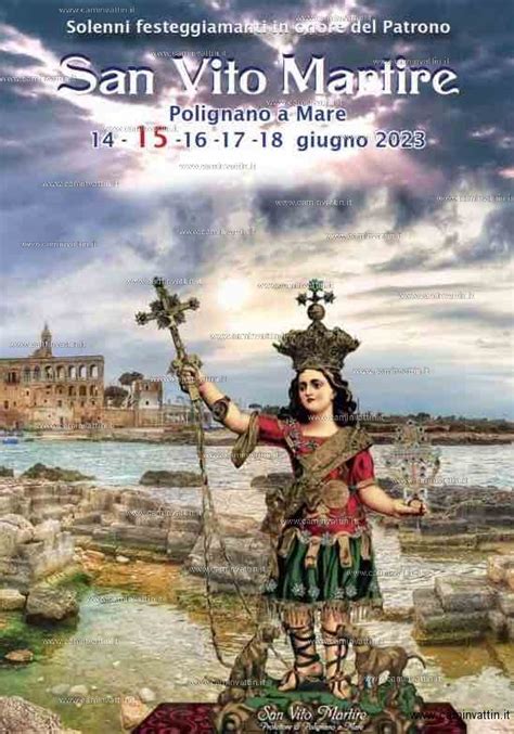 Festa San Vito Martire Polignano Camin Vattin