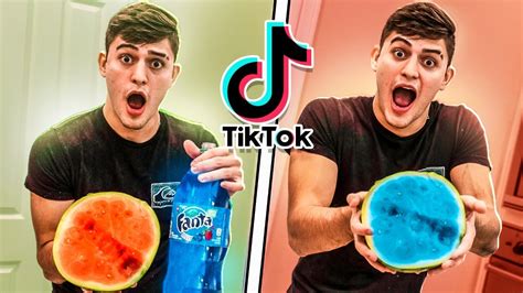 Testando Truques Virais Do Tiktok Funcionaram Youtube