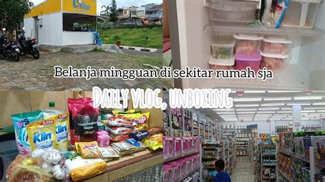 Daily Vlog Belanja Mingguan Stock Flezer Aktivitas Irt