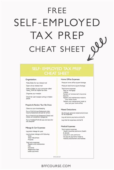 How To Prep For Your Self Employed Taxes A Survival Guide