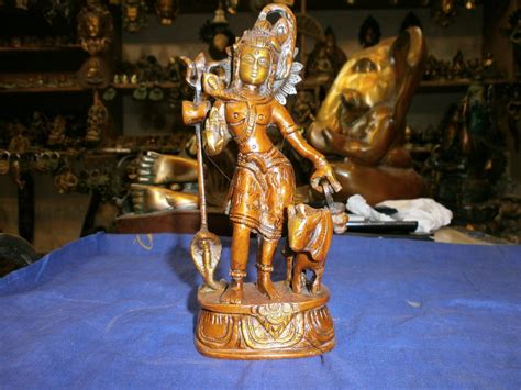 Golden Gold Plated Brass Shiva Statue At Rs 750 Kilogram S In New