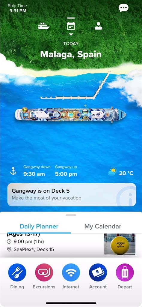 Chatting Using The Royal Caribbean App Cruises With Friends