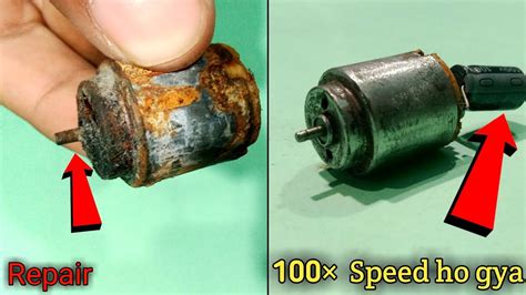 Repair Small Dc Motor How To Repair Dc Motor At Home Dc Motor Repair Diy My Hacks Youtube