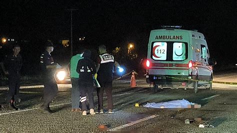 Malatya da feci kaza Önce otomobil çarptı sonra başka araç