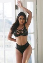 Anayeli De Santiago Sexy In Balk Lingerie To Promote Water At A Private Residence In