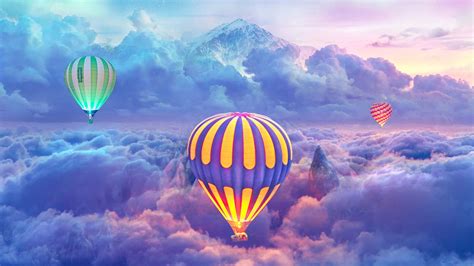 Hot Air Balloon Desktop Wallpapers Wallpaper Cave