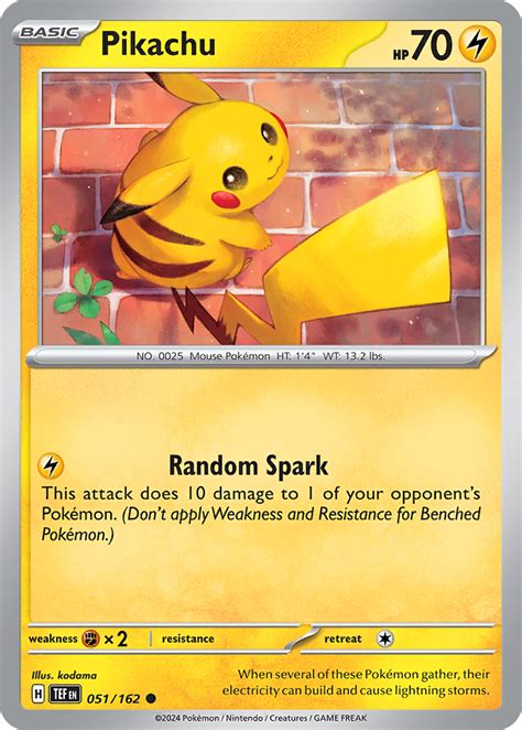 Pikachu Temporal Forces Tef Pkmncards