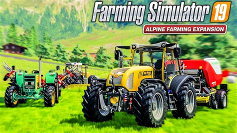 Farming Simulator Alpine Expansion All New Dlc Vehicles Youtube