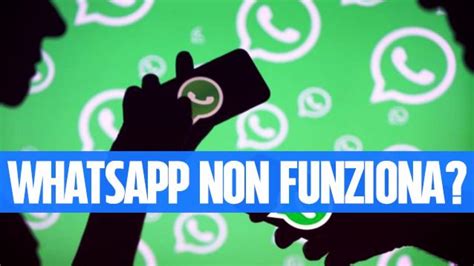 WhatsApp down perché l app di messaggistica non funziona