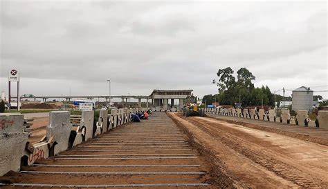 Bah A Blanca Avanza Con Las Obras De La Autopista Paso Urbano Diario