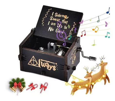 Caja Musical De Harry Potter Con Manivela Manual Meses Sin Inter S