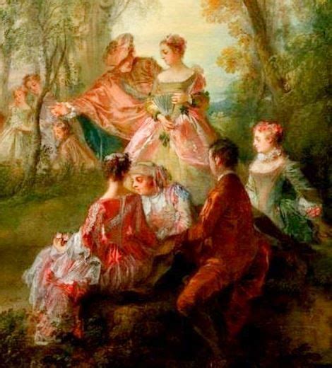 1730 La Camargo Dancing Detail By Nicolas Lancret National Gallery