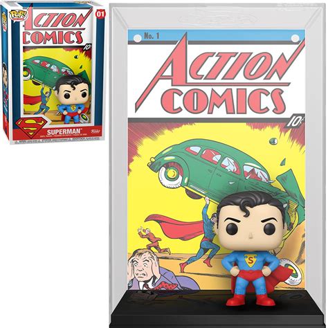 Superman Action Comics Funko Pop Comic Cover Figure 01