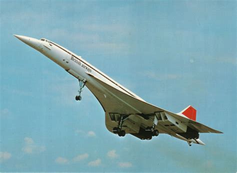 Airplane Postcards | British Airways Concorde