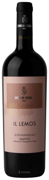 Leone De Castris Il Lemos Susumaniello Vivino US