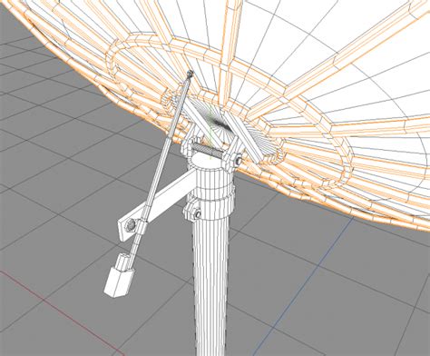 Спутниковая антенна Бесплатная 3D Модель - .obj - Free3D