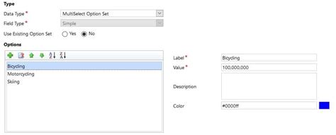 Multi Select Option Sets Choices In D Crm Solutions Encore