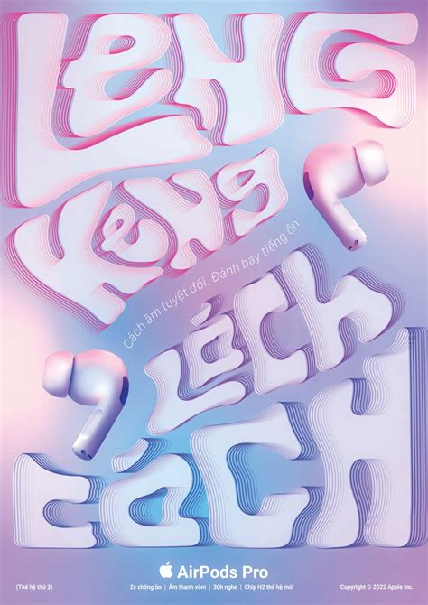 Airpods Pro 2nd Ads Poster On Behance Poster On Ads Airpods Pro