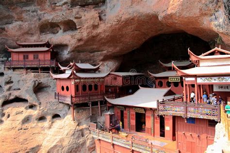 China Cliff Side Temple Stock Photo Image Of Beijing 5742042