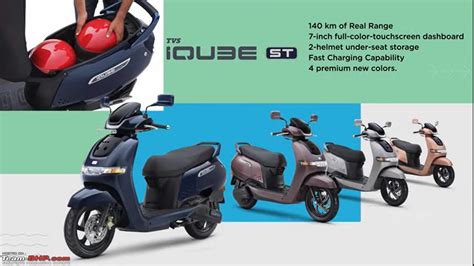 Tvs Iqube Electric Scooter Launched At Rs Team Bhp