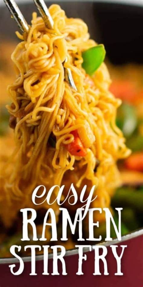 Easy Ramen Noodle Stir Fry Recipe Build Your Bite Artofit