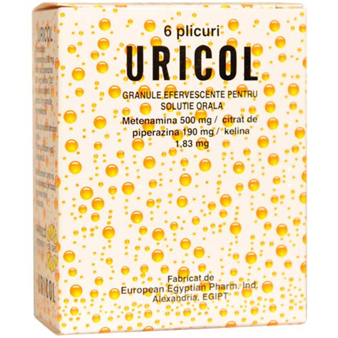 Uricol granule suspendate 5g x 6 plicuri | Catena | Preturi mici!