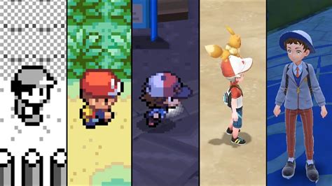 Evolution Of Pokémon Games Graphics 1996 2022 Youtube