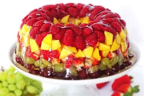 Tarta De Gelatina Con Frutas Recetinas