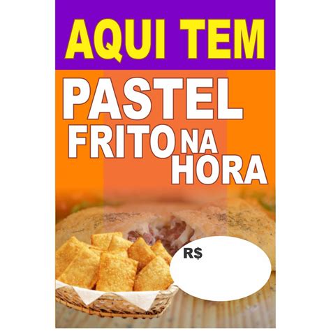 Banner Pastel Frito Na Hora Shopee Brasil