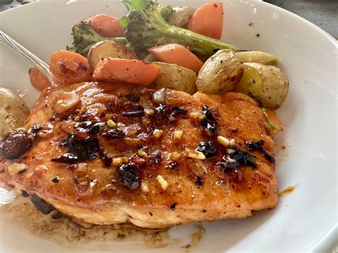 Honey Garlic Chili Crisp Salmon Coached By Jan