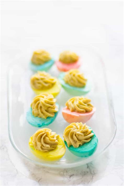 Pastel Deviled Eggs Recipe Perfect For Easter