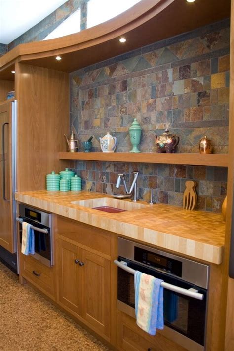 End Grain Wood Countertops