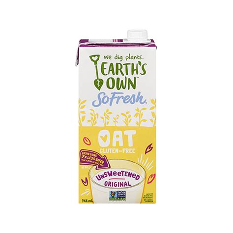 Oat Milk Earths Own Sofresh Vanilla Unsweetened National Food Shop