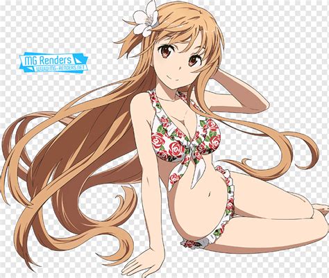 MG Renders Anime Character Sword Art Online Lost Song Asuna Kirito