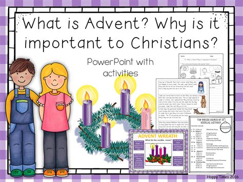 The Meaning Of Advent Worksheets