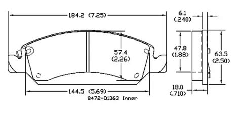 Balatas Delanteras Chevrolet Silverado 1500 14 18 Express