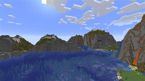 This seed has a large variety of biomes near spawn for both Bedrock and ...