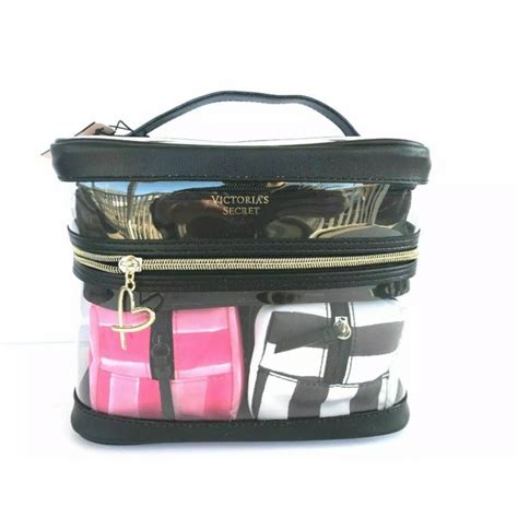 Victorias Secret Bags Victorias Secret 4 In Cosmetic Train Case Poshmark