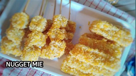 Resep Cara Membuat Nugget Mie Resep Untuk Jualan Resep Jajanan