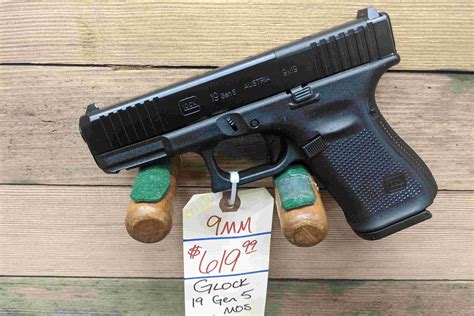 Glock 19 Gen 5 Mos 9mm Pistol