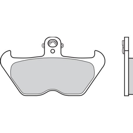 Plaquette De Frein Brembo Carbon Ceramic Avant Couple Pour Disque